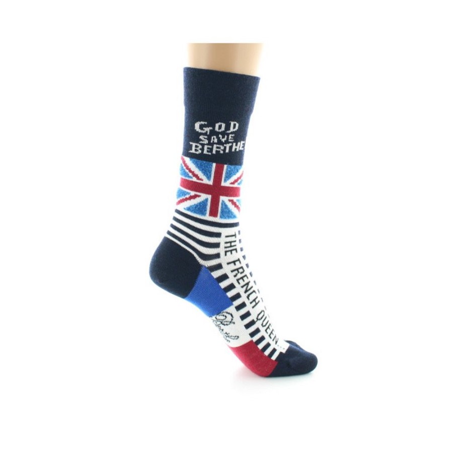 Femme BERTHE AUX GRANDS PIEDS Chaussettes | Chaussettes God Save Berthe