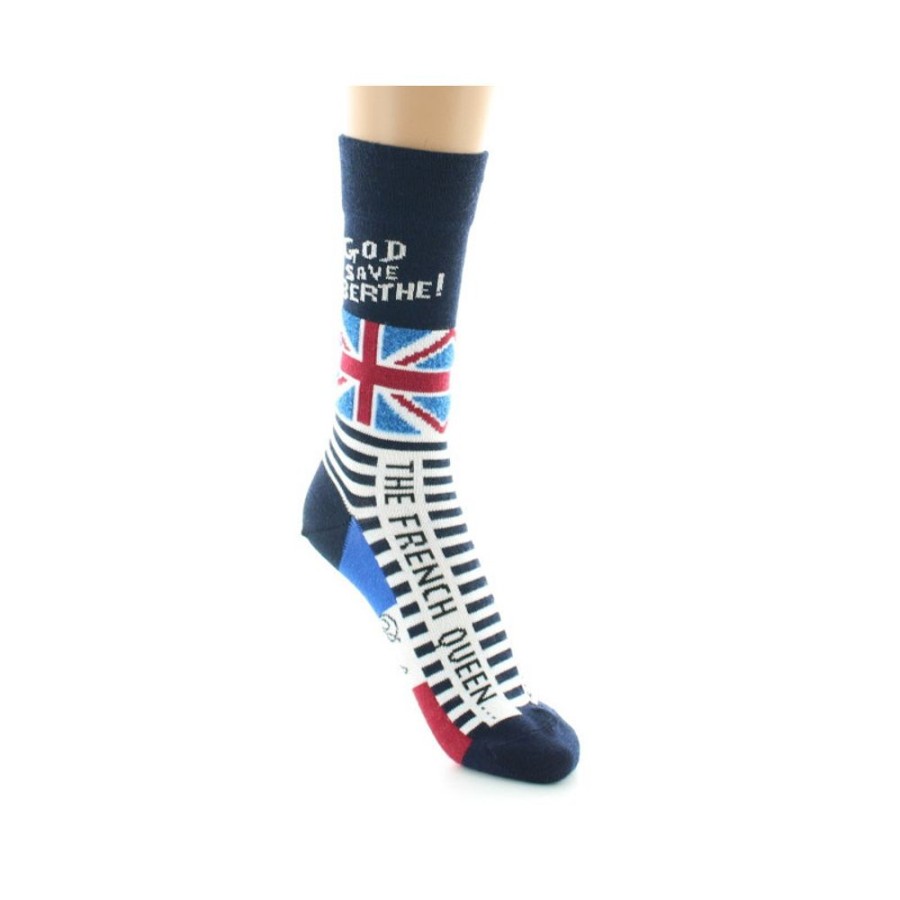 Femme BERTHE AUX GRANDS PIEDS Chaussettes | Chaussettes God Save Berthe