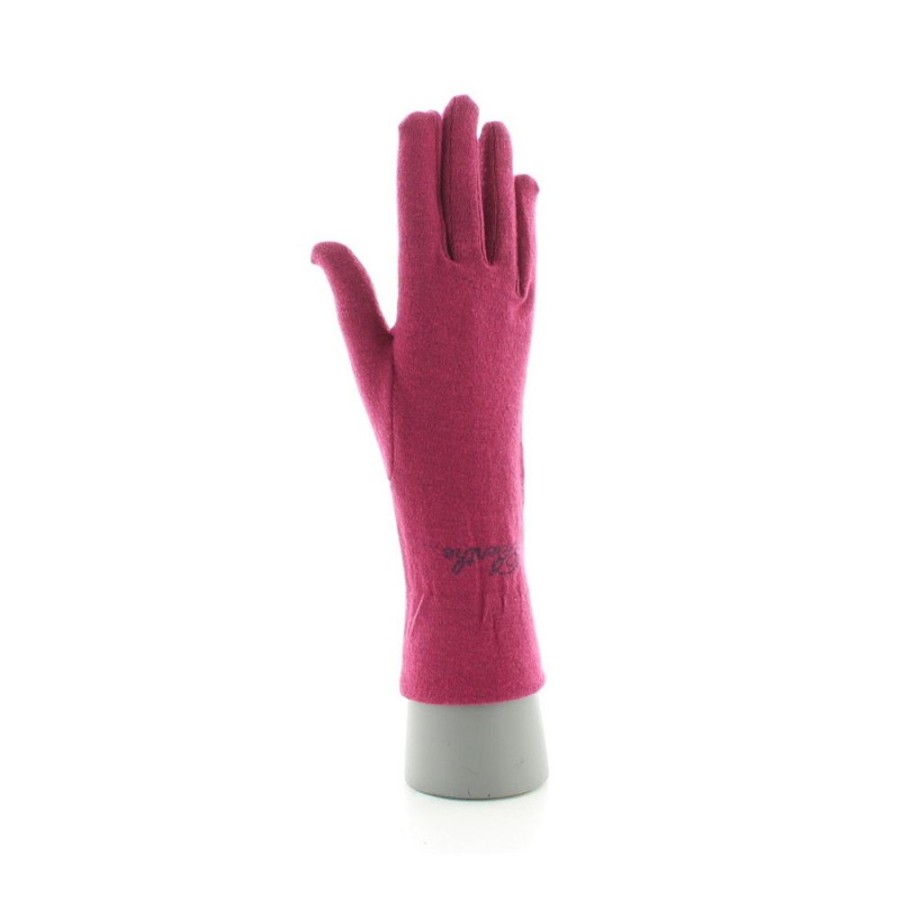 Femme BERTHE AUX GRANDS PIEDS Gants | Gants Cachemire Rose