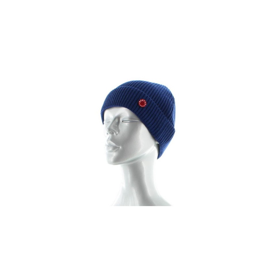 Homme BERTHE AUX GRANDS PIEDS Bonnets | Bonnet Mixte Bleu Royal En Pure Laine Merinos