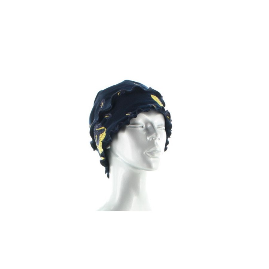 Femme BERTHE AUX GRANDS PIEDS Bonnets | Bonnet Femme Coton Feuilles D'Or