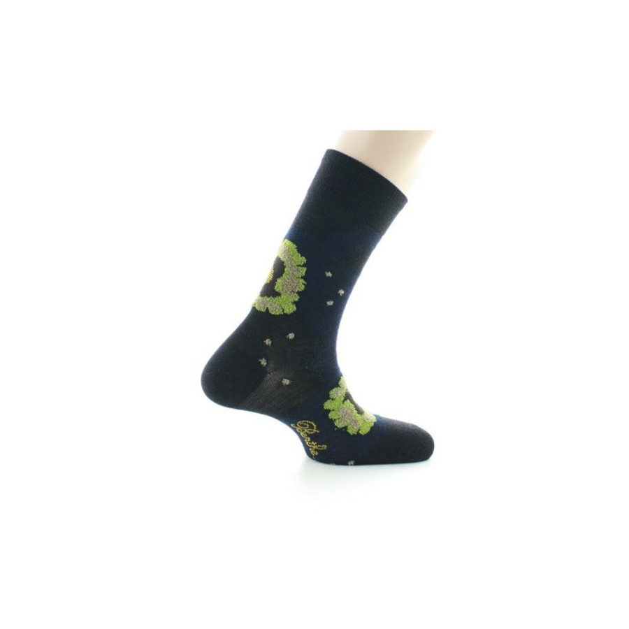 Homme BERTHE AUX GRANDS PIEDS Chaussettes | Chaussettes Homme Laine Peignee Nenuphar