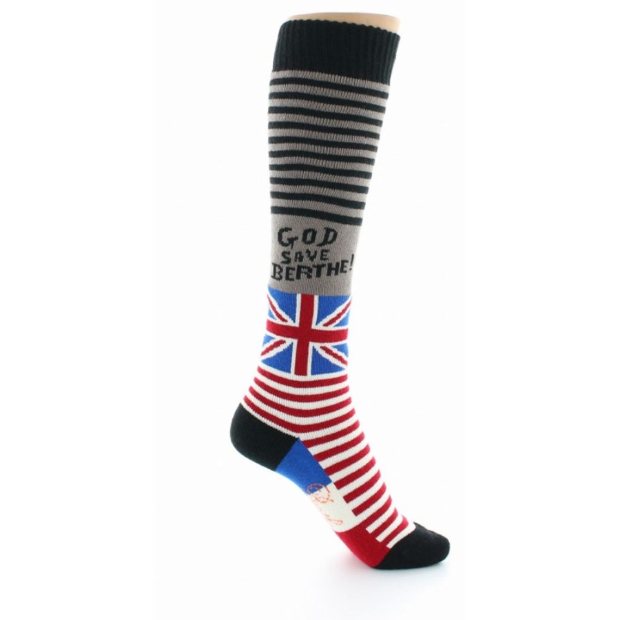 Femme BERTHE AUX GRANDS PIEDS Chaussettes Hautes | Chaussettes Hautes God Save Berthe