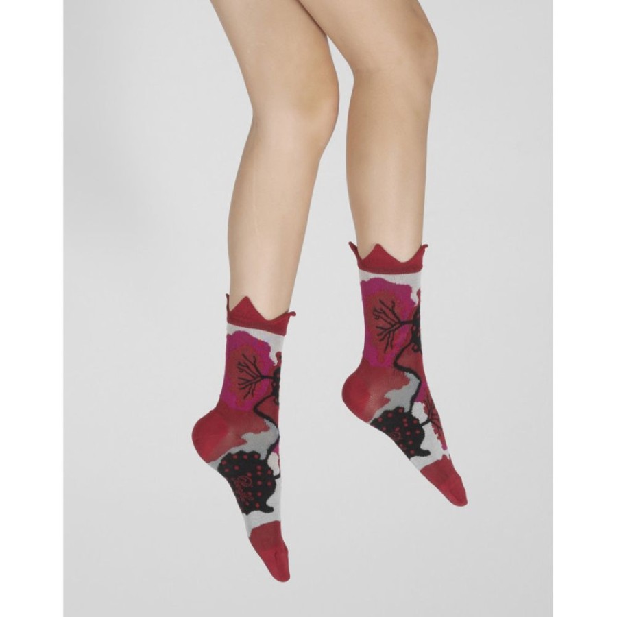 Femme BERTHE AUX GRANDS PIEDS Chaussettes | Chaussettes Femme L'Arbre A Couronne