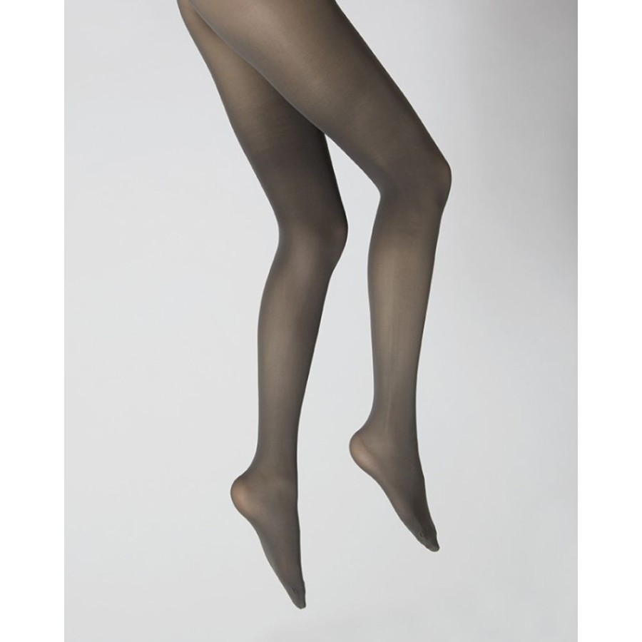 Femme BERTHE AUX GRANDS PIEDS Collants | Collants Semi-Opaque Gris Fonce