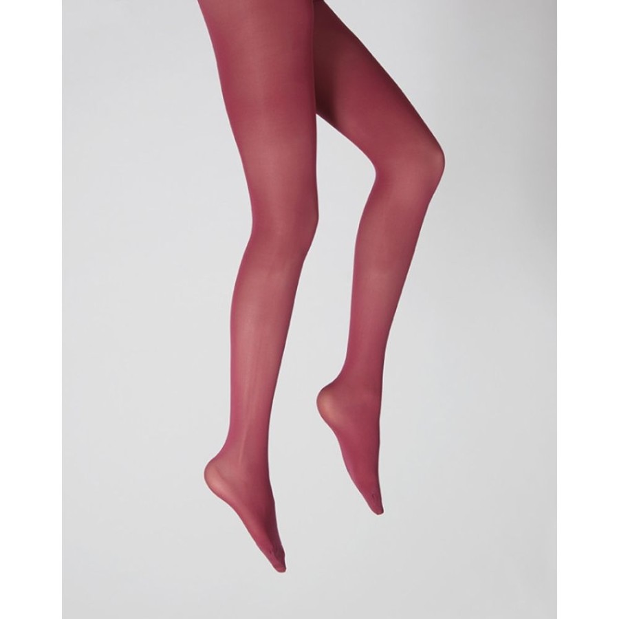 Femme BERTHE AUX GRANDS PIEDS Collants | Collants Semi-Opaques Fushia