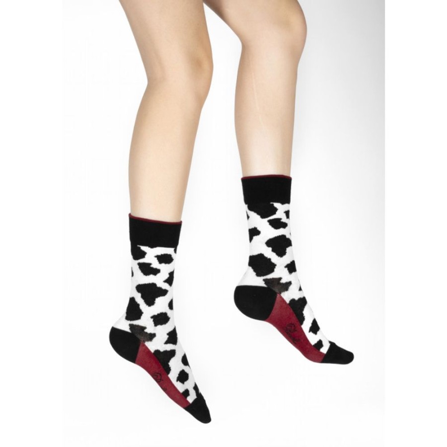 Femme BERTHE AUX GRANDS PIEDS Chaussettes | Chaussettes La Vache