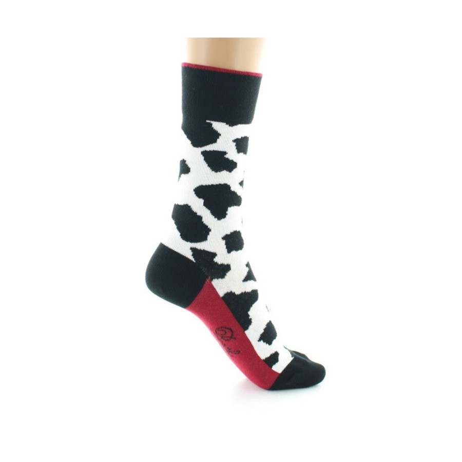 Femme BERTHE AUX GRANDS PIEDS Chaussettes | Chaussettes La Vache