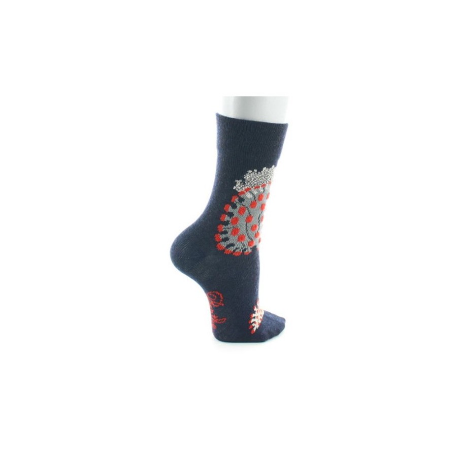 Homme BERTHE AUX GRANDS PIEDS Chaussettes | Chaussettes Corail Des Mers Chaudes