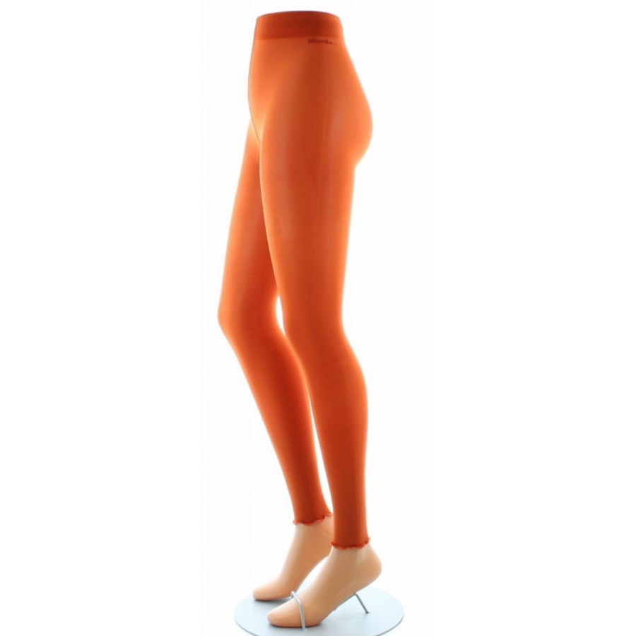 Femme BERTHE AUX GRANDS PIEDS Leggings | Leggings Femme Berthe Fins Orange