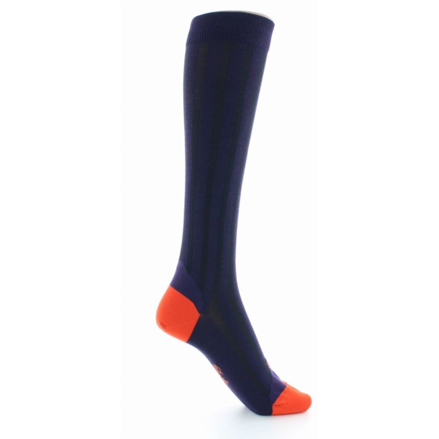 Femme BERTHE AUX GRANDS PIEDS Chaussettes Hautes | Chaussettes Hautes En Soie Raisin