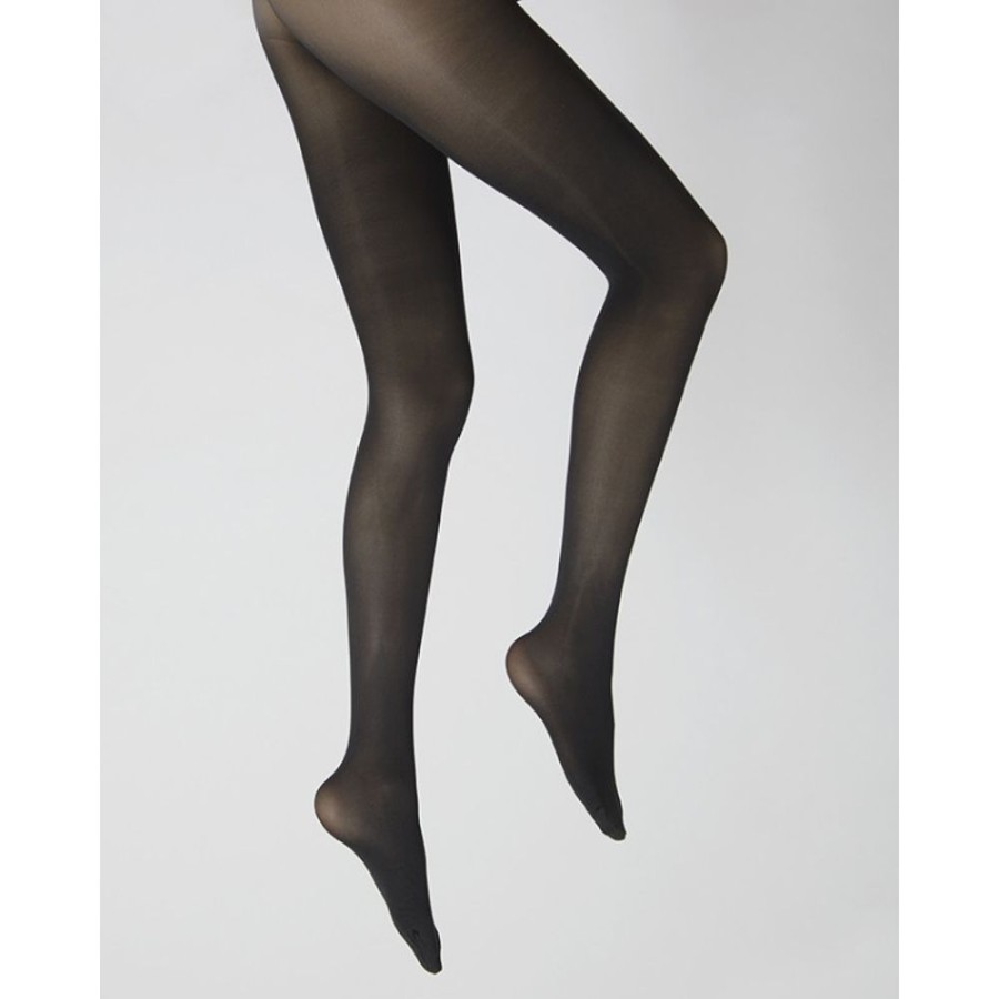 Femme BERTHE AUX GRANDS PIEDS Collants | Collants Semi-Opaques Noir