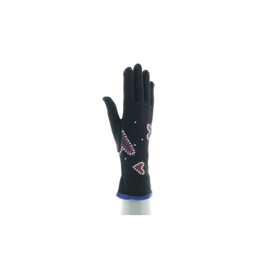 Femme BERTHE AUX GRANDS PIEDS Gants | Gants Femme Coton Coeur